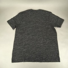 Greg Norman Casual Crewneck Heathered Short Sleeve T-Shirt Black Mens