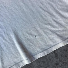 Vintage 70s Lee Jeans T-shirt Paper Thin Baby Blue Mens Medium