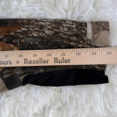Sportsmans Warehouse Realtree Hardwoods Camo Henley Shirt XL Hunting Outdoors