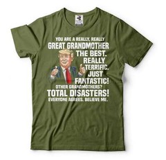 Grandmother Political Tee Trump Grandmother Shirt Funny Grandmother Tee