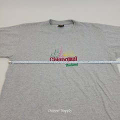 Chiang Mai Thailand T Shirt Size L By Tada Collection Grey