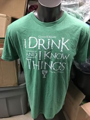 New Game of Thrones GOT ” I Drink & I Know Things ” Men’s S-M-L-XL Shirt colors