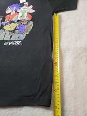 Gorillaz Band Rare Music T-Shirt Sz Medium Spray Paint Hot Topic