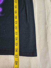 Mens Marvel Black Purple Pink Neon Venom Graphic Print T-Shirt Size L
