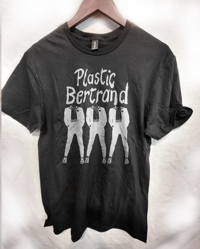 Plastic Bertrand band T shirt punk new wave