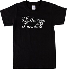 Halloween Parade T-Shirt – Skull, Ghosts, S-XXL