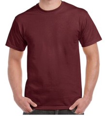 Gildan Heavy Cotton T-Shirt Blank Tee 5.3oz Solid Short Sleeve S-XL # 5000 NEW