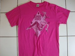 Harley Quinn DC Comics Villain Pink T Shirt Men’s Size L