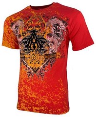 Archaic by Affliction Men’s T-Shirt Pestilence Biker Tattoo S-5XL