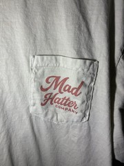 Mad Hatter Co Bait N Tackle Tshirt Xl Mens Comfort Colors Fishing Bass Lure Tee