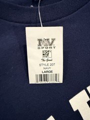 “BAHRAIN” Navy Blue T-Shirt – Sz L / Large – New With Tags by MV Sport!