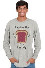 RB And J Boyfriend Girlfriend Couples Gift Long Sleeve Tshirt for Men or Women