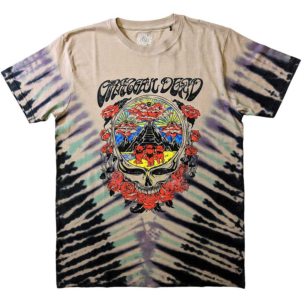 Grateful Dead – Eye Clouds – Sand – Dye. Wash t-shirt