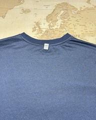 Mens Short Sleeve T-Shirt STAR WARS On Front Blue Camo Licensed Mad Engine EUC