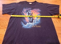 The Lion King Mufasa Shirt XL Disney Designs Movie Promo Preowned 90s Simba Scar