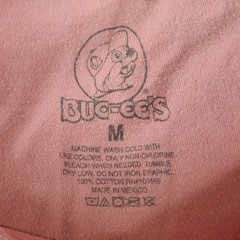 Bucees Shirt Unisex M Pink VW Flower Bus Follow Me Road Trip Dual Retro Graphic