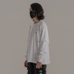 Niepce Men’s Tech Evolution Long Sleeves Tee Streetwear Techwear T-shirt