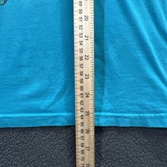 Outrank We Living Graphic Print T-Shirt Mens Size Small Teal