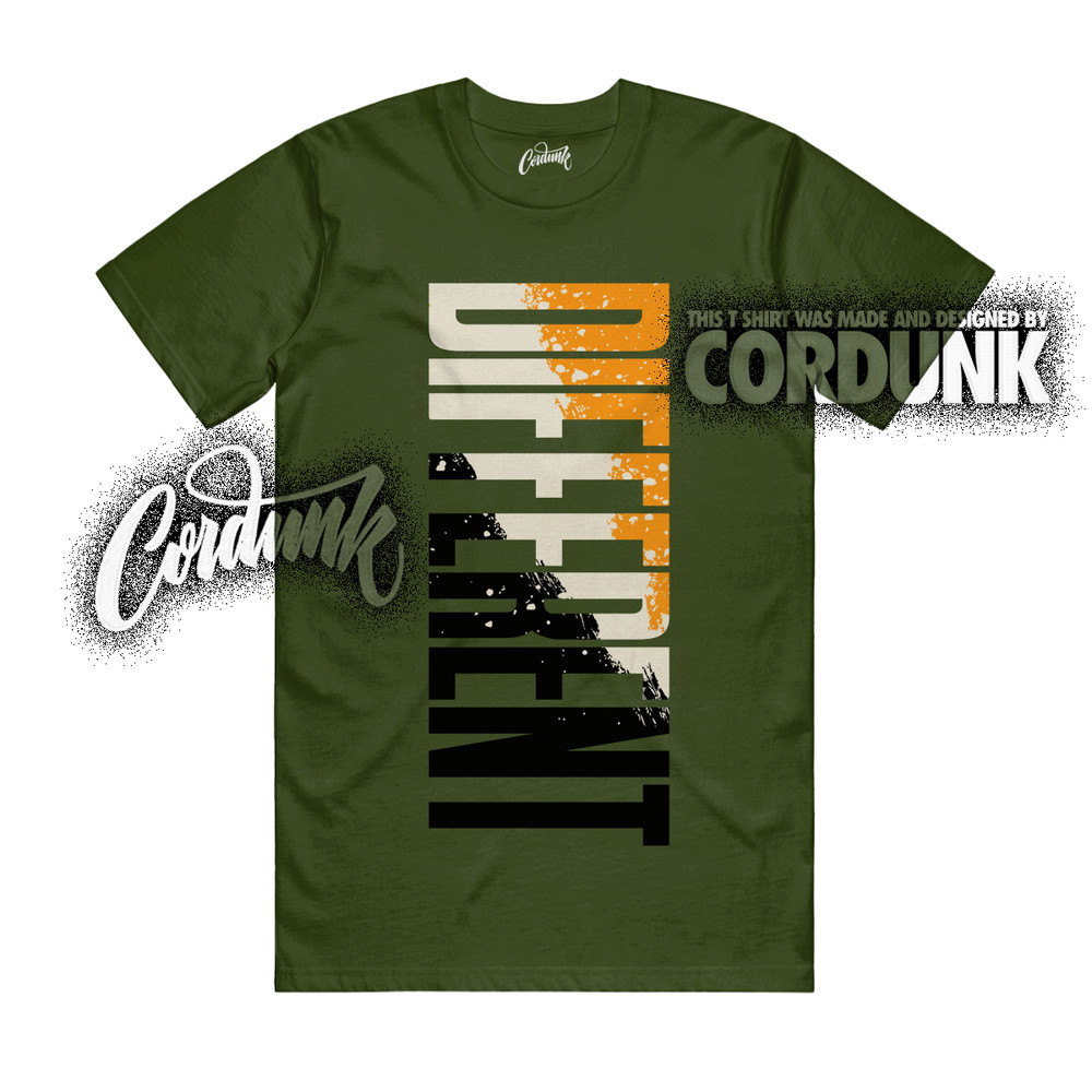 4 Deep Green Clementine Black Sail OG SP Olive T Shirt Match DFRNT