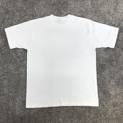 Vintage Train Steam Locomotive T Shirt Mens Large White Graphic All Sport