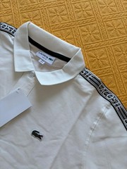 Lacoste White Polo T-Shirt Mens Size S