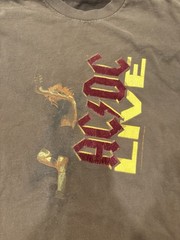 2005 AC DC “LIVE with ANGUS YOUNG” Concert Tour T-Shirt Men’s Large