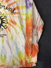 Online Ceramics Sun Brand Graphic Long Sleeve Shirt Mens XXL Tie Dye Multi Color