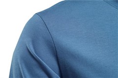 Solid Color Cotton T Shirt Men Casual O-neck Long Sleeved Mens Tshirts