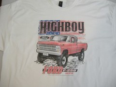Ford Highboy 4X4 F-250 Pickup Truck Officially Licensed by Ford T-shirt S to 5XL