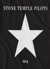 STONE TEMPLE PILOTS NO. 4 CLASSIC BLACK & WHITE T SHIRT – BRAND NEW FREE SHIPPNG