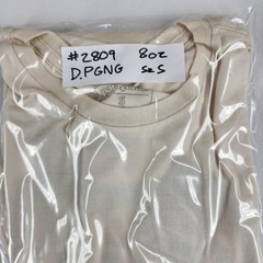 Patagonia Shirt Mens Small Undyed Natural Aquatic Action Little Fish Organic Tee