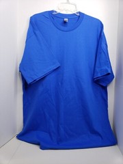 Gildan Ultra Cotton 2000T Men’s Short Sleeve T Shirt Blanks Royal Blue XLT