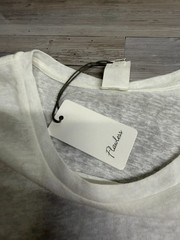 Flawless Men’s White Linen Blend Pocket Tee Shirt XL NWT Relaxed Fit Crewneck