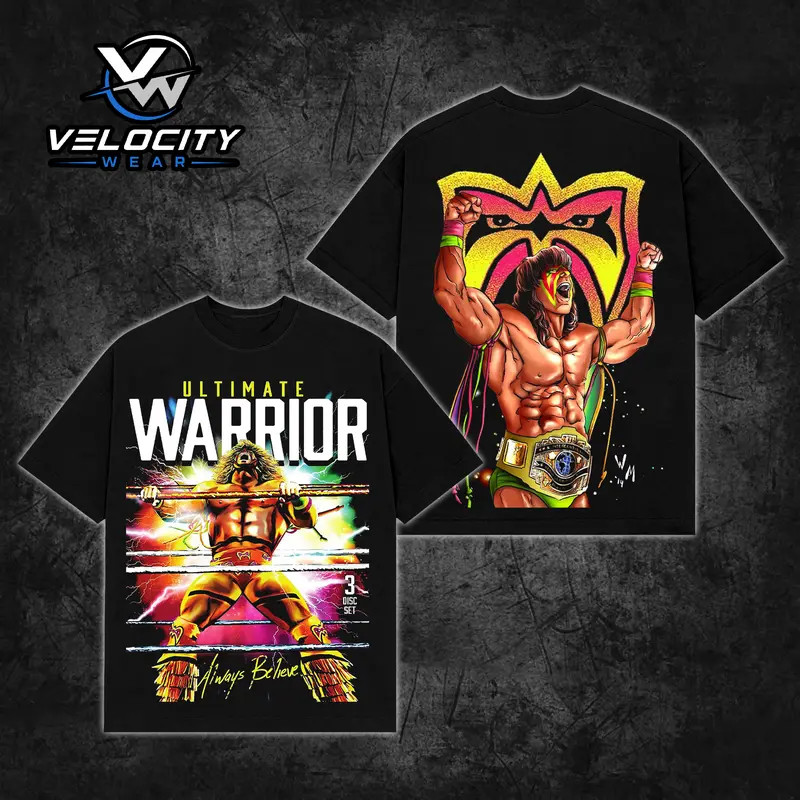 The Ultimate Warrior V Premium Cotton T-Shirt Ultimate Warrior Fans Shirt