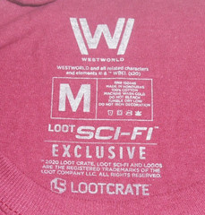 Loot Crate Exclusive Sci-Fi Westworld Delores T-Shirt Size M NEW NEVER Worn