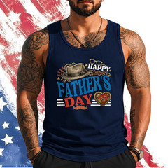 Happy Father’s Day for Mens Dad Papa Grandpa Tank Top