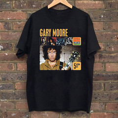 Gary Moore Blues 5 Album Set T Shirt Full Size S-5XL