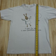 Vintage Hallmark Shoebox Greetings Bunny Single Stitch T Shirt Made in USA L