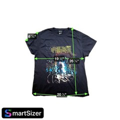 Jujutsu Kaisen Poster Tee Black Mens L T-Shirt NWOT Fast Shipping!