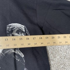 2Pac T-Shirt Mens Medium Black Thug Life Rap Hip Hop Made In The USA Rap Tee