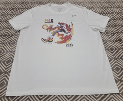 2023 Nike MLK Dream Run Martin Luther King Dri-Fit T-Shirt Men XXL White