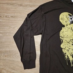 Vintage 2009 Adult Swim Metalocalypse Dethklok Long Sleeve T Shirt Black 2XL Ban