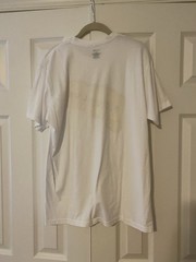 Men’s FOUR LOKO Liquor White T-shirt – Size L Poly-Cotton EUC