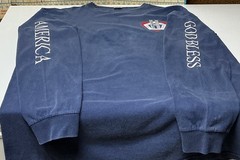 God Bless America Windjammer Unite! 9-11 NYC Twin Towers WTC Shirt 2XL CHARITY
