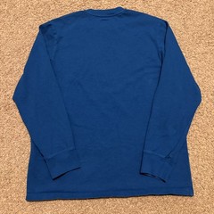 Supreme Box Long Sleeve Tee Dark Royal Size Large SS25 Worn Twice