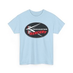 Kiekhaefer Mercury Vintage Outboard Motor Logo Graphic T-Shirt Marine Retro Tee