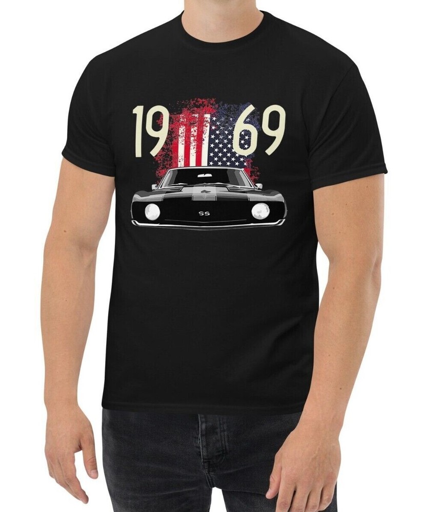 New 1969 Chevy Camaro Men’s T Shirt S-3XL Assorted Colors