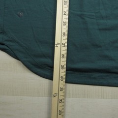 Lululemon Shirt Mens Extra Large Green Long Curved Hem Tech Performance Stretch