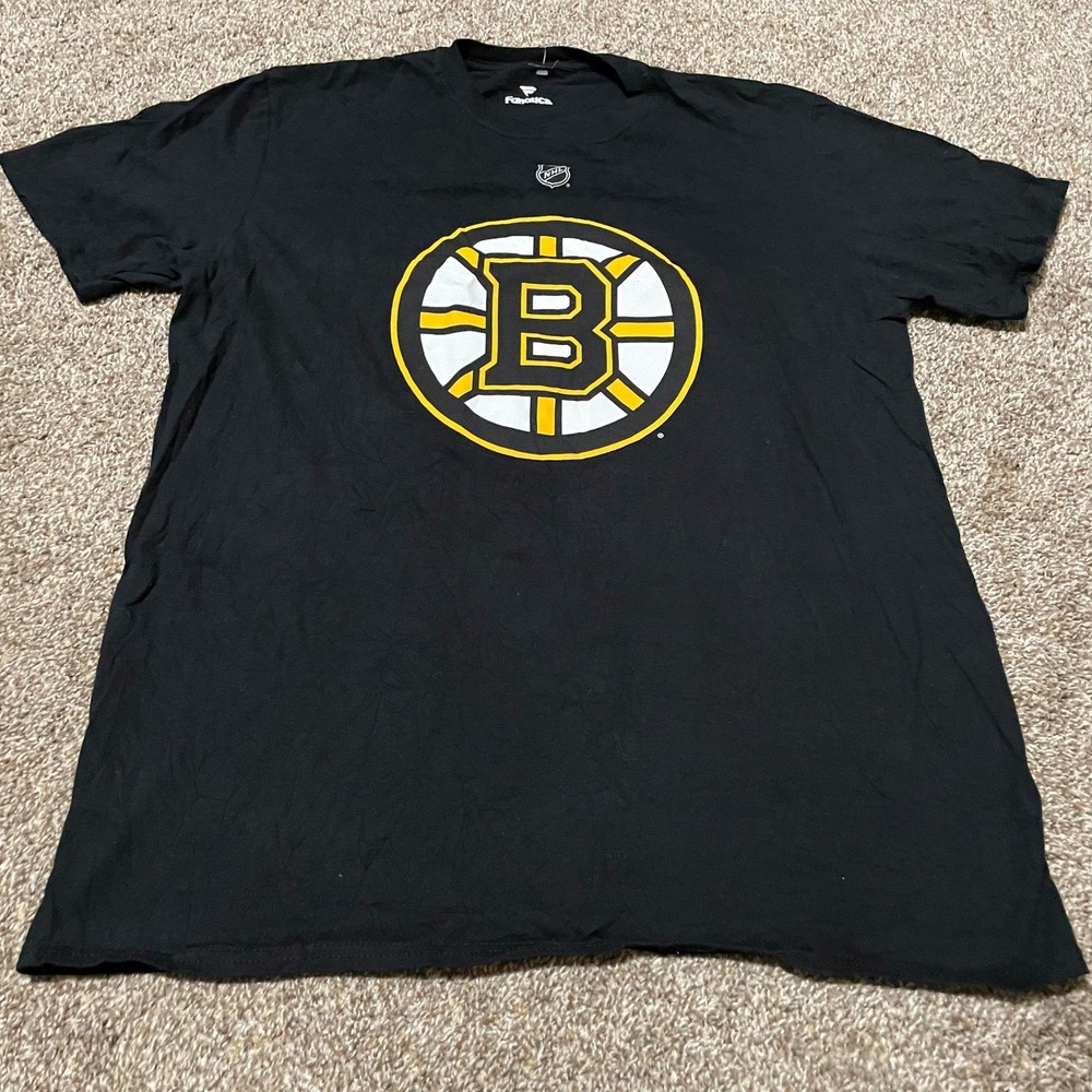 Men’s Fanatics NHL Boston Bruins Pastrnak #88 Black Graphic T-Shirt