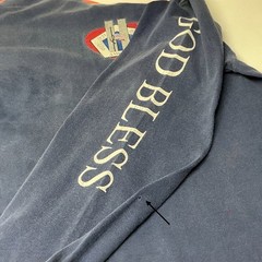 God Bless America Windjammer Unite! 9-11 NYC Twin Towers WTC Shirt 2XL CHARITY